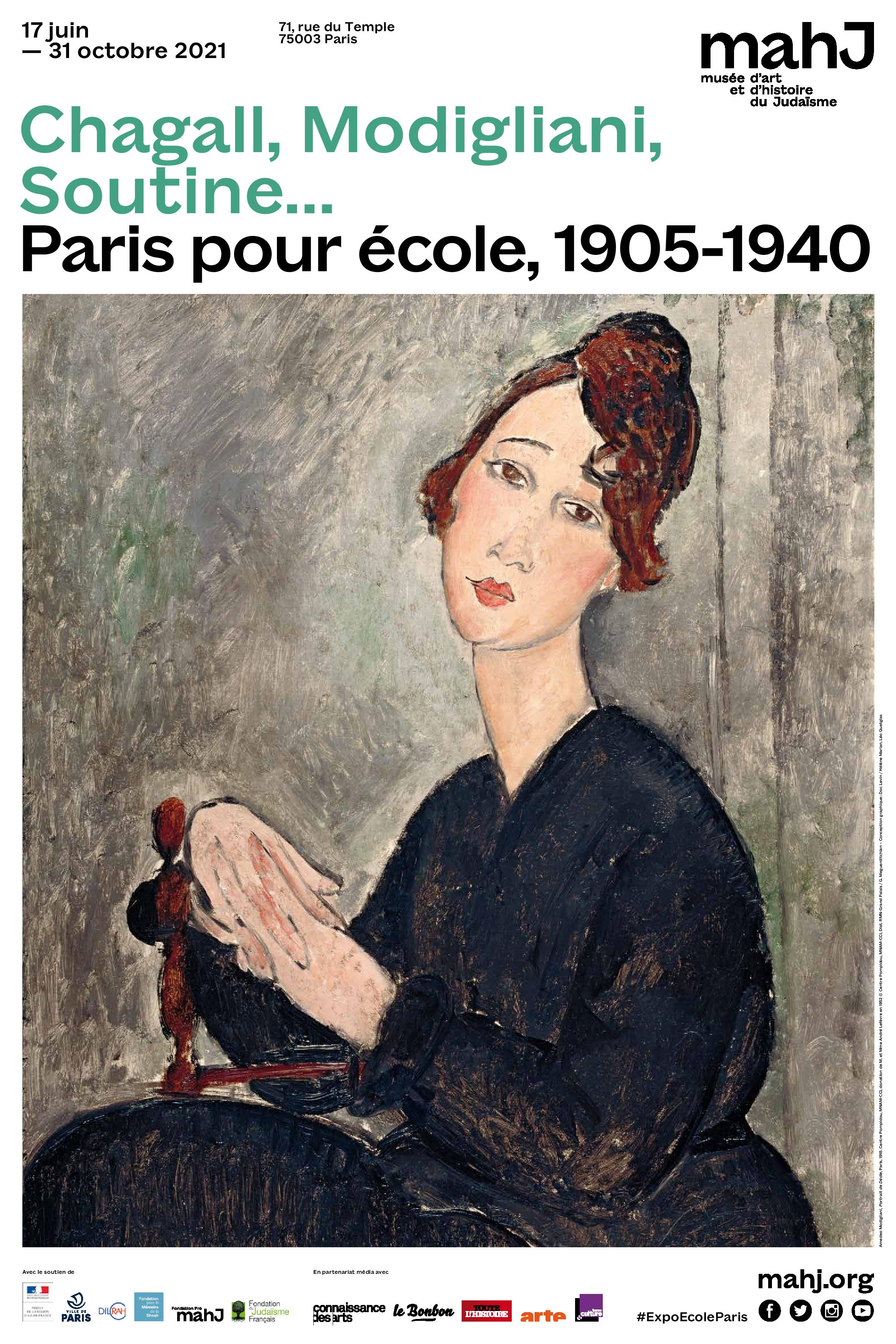 Partenaire de l'exposition « Chagall, Modigliani, Soutine